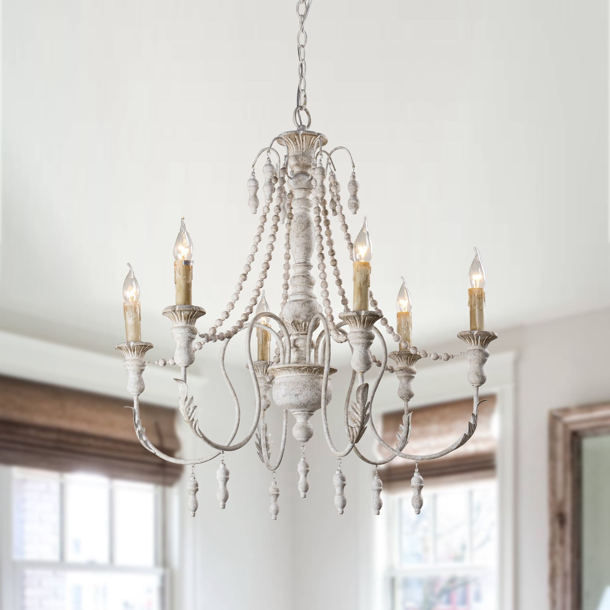 Norduvyh Postmodern Luxury Traditional Wooden Chandelier - Letslighting