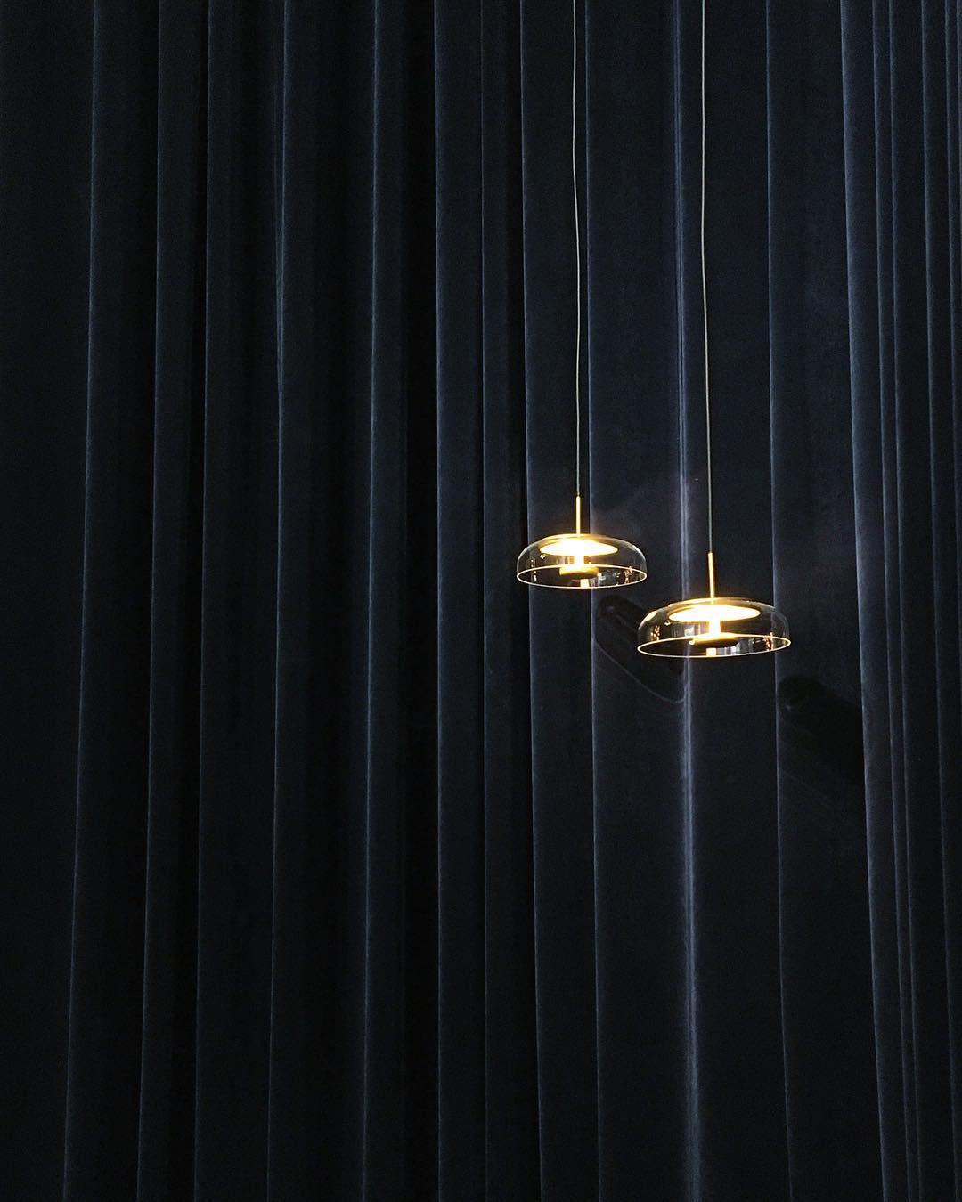 Lustra Pendant Lamp Transparent Glass Sleek - Letslighting