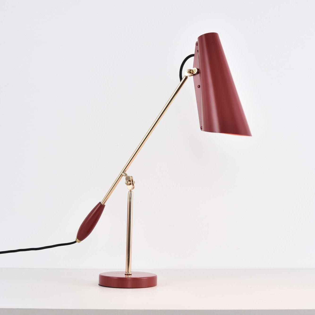 Orbix Steel Mid-Century Table Lamp - Letslighting