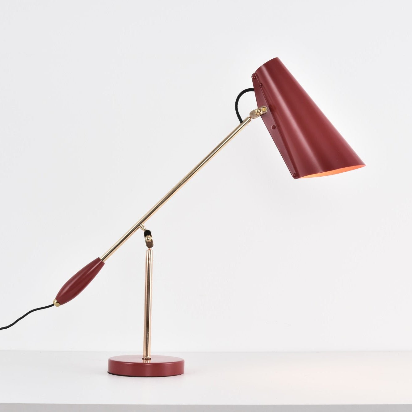 Orbix Steel Mid-Century Table Lamp - Letslighting