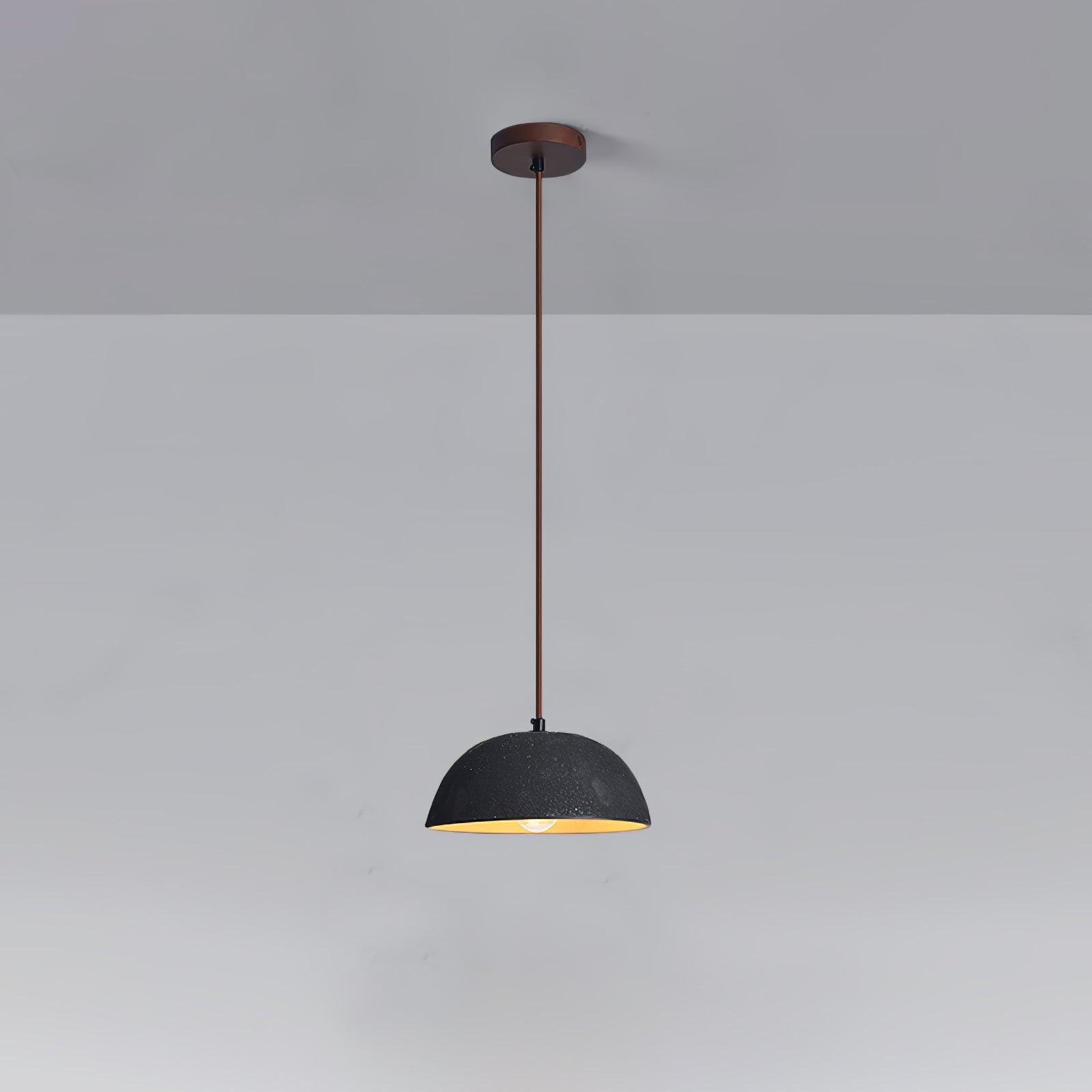 Dome Vintage Wood Pendant Lamp - Letslighting