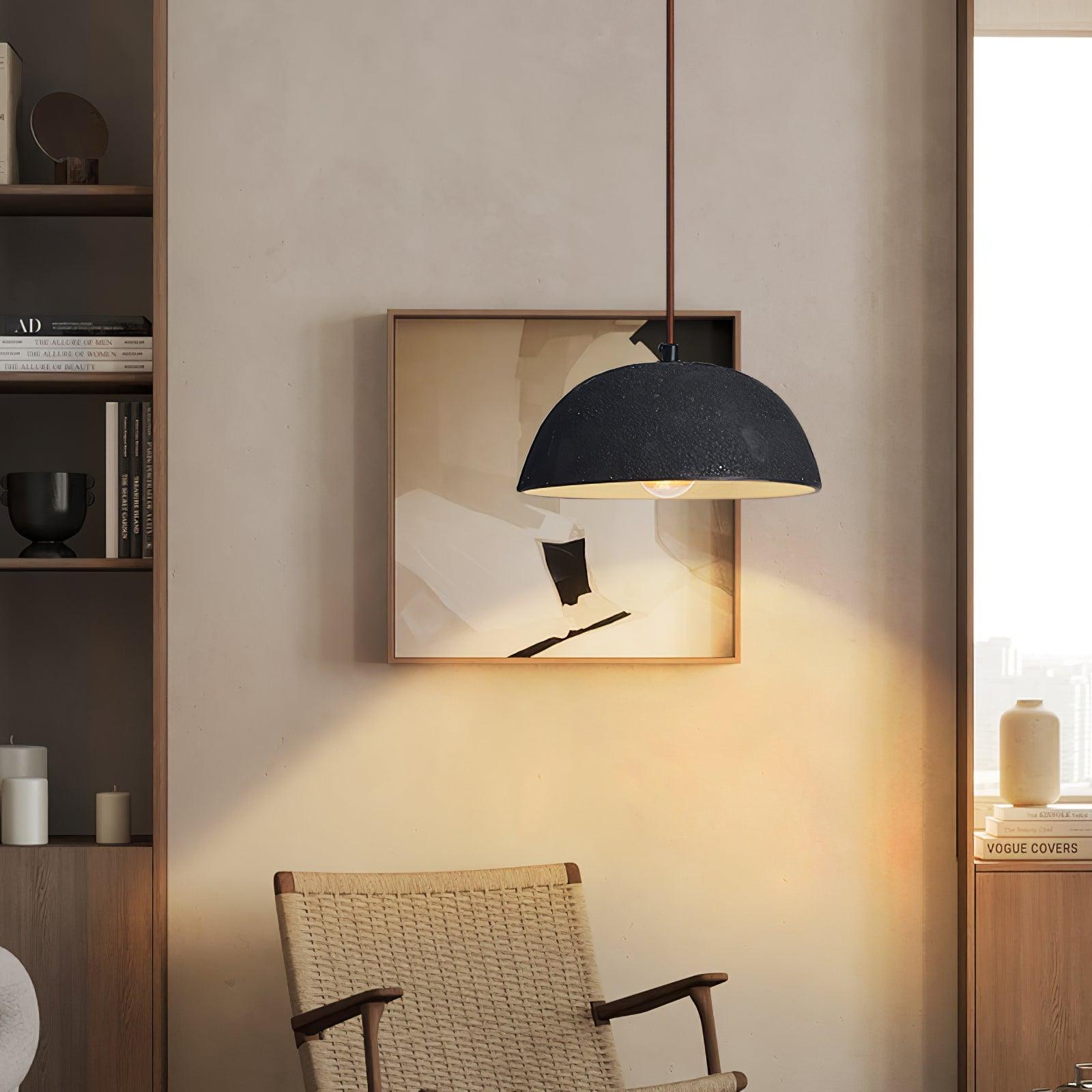 Dome Vintage Wood Pendant Lamp - Letslighting