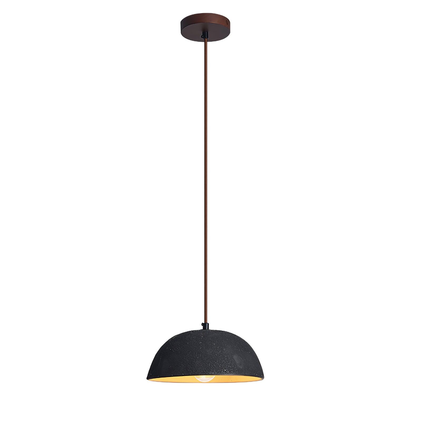 Dome Vintage Wood Pendant Lamp - Letslighting