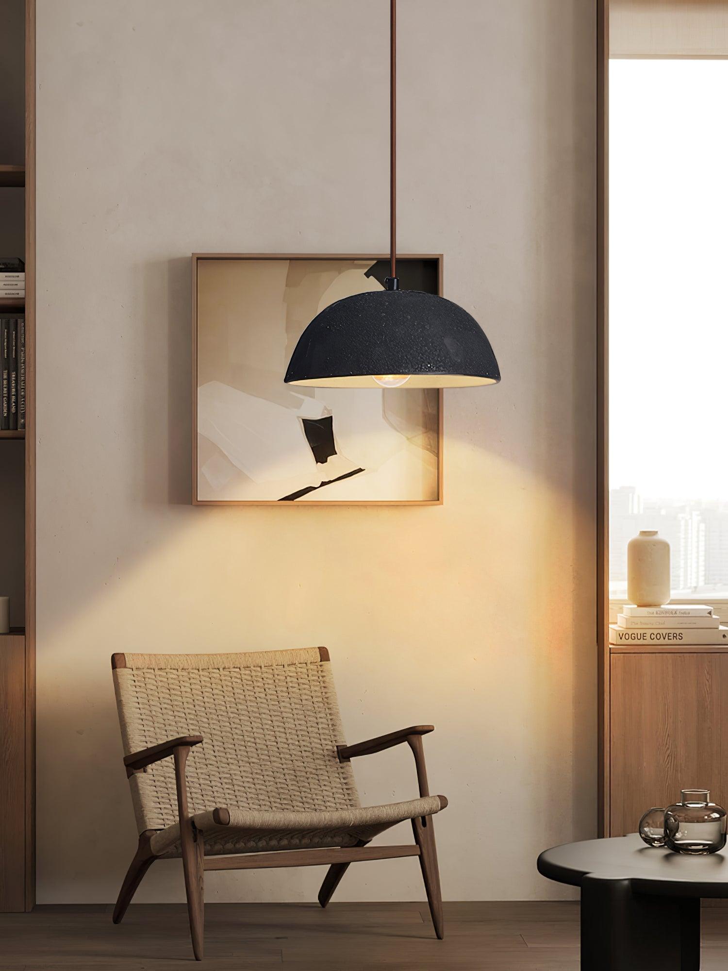 Dome Vintage Wood Pendant Lamp - Letslighting