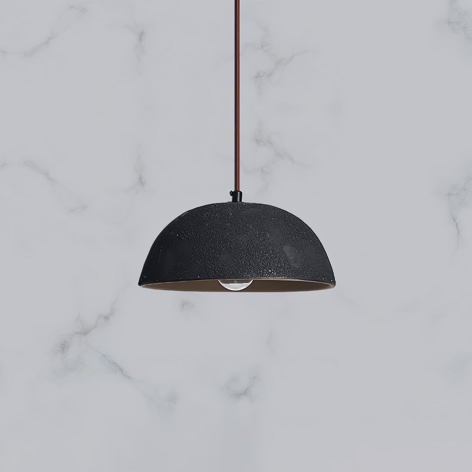 Dome Vintage Wood Pendant Lamp - Letslighting