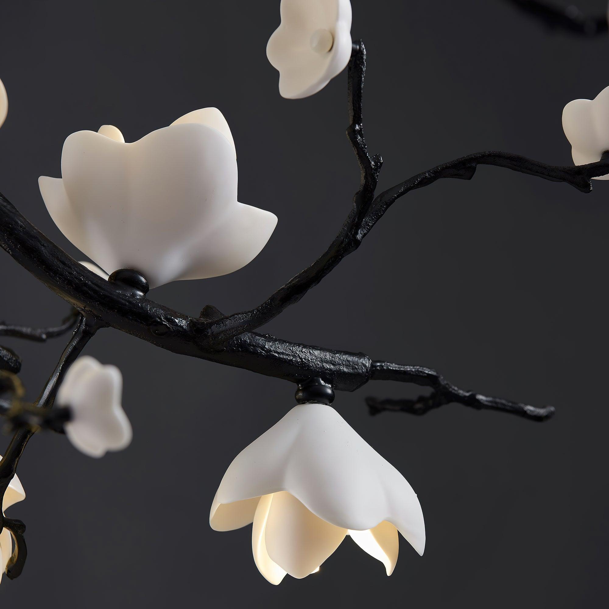 Lustra Pendant Lamp Black Copper Tree Wild Fruits - Letslighting