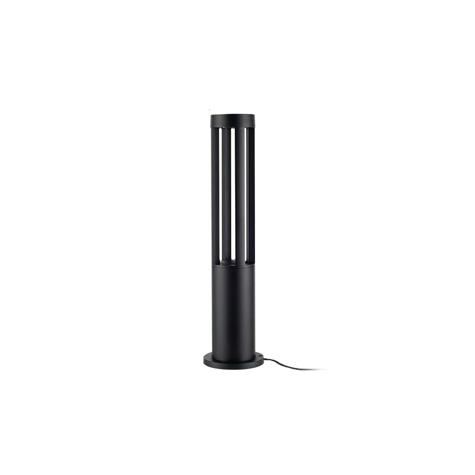 Lustra Outdoor Light Black Cylindrical Garden - Letslighting