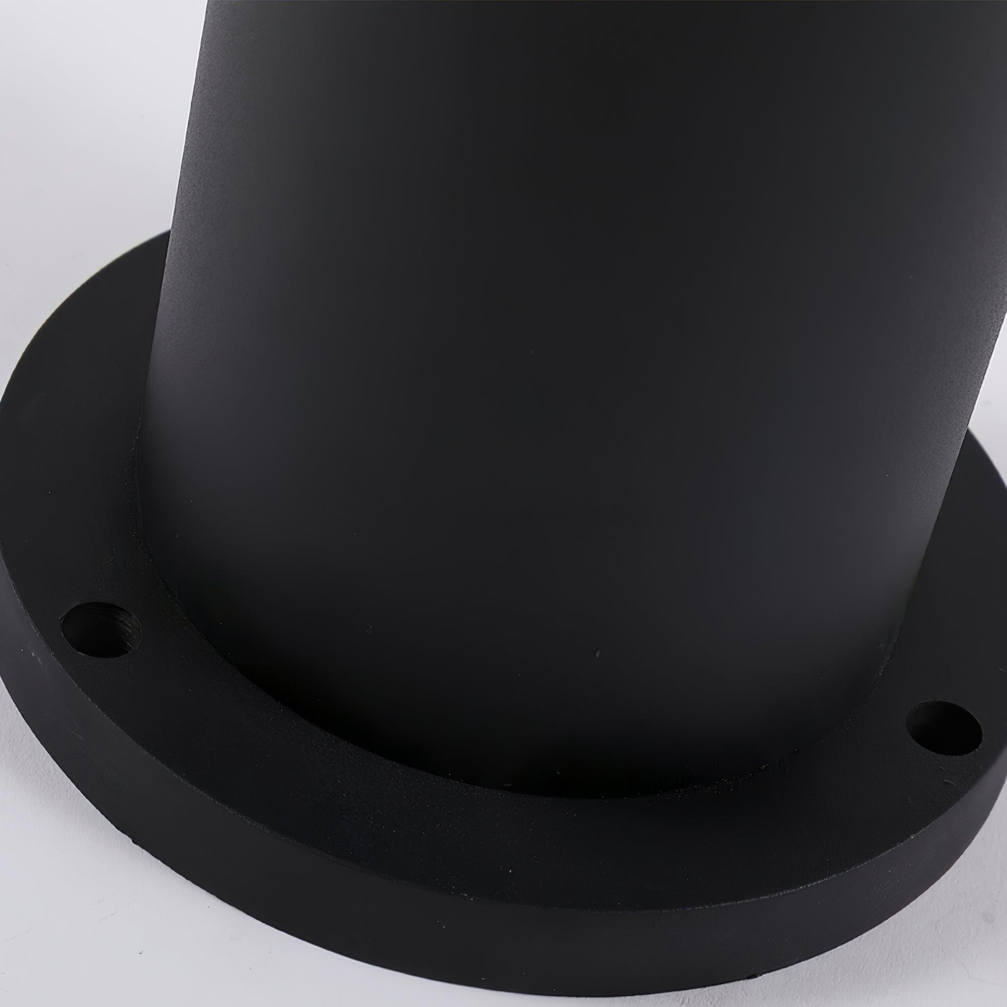 Lustra Outdoor Light Black Cylindrical Garden - Letslighting