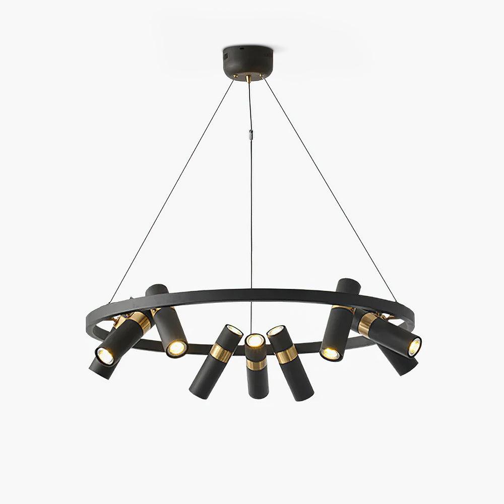 Nova Industrial Acrylic Chandelier - Letslighting