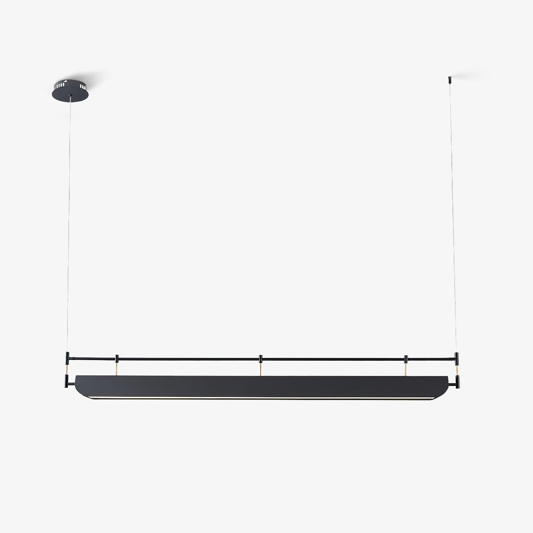 Lustra Chandelier Black Roof LED - Letslighting