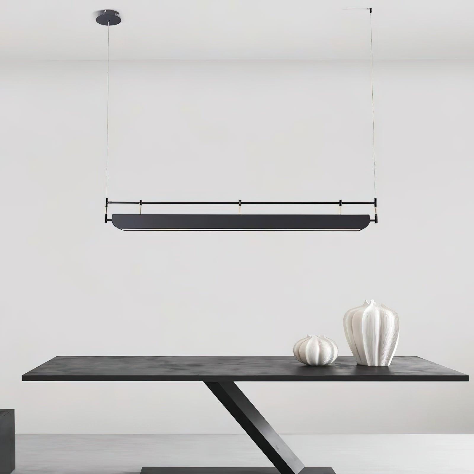 Lustra Chandelier Black Roof LED - Letslighting