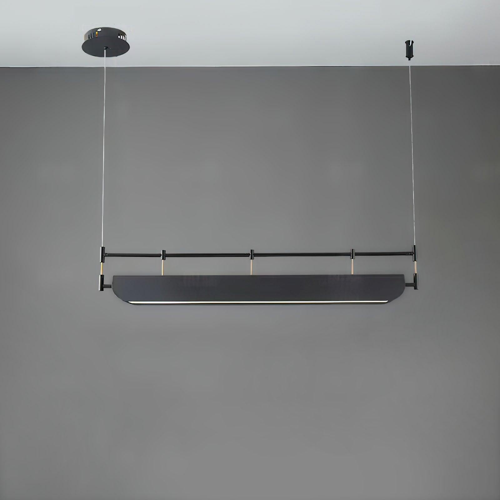 Lustra Chandelier Black Roof LED - Letslighting