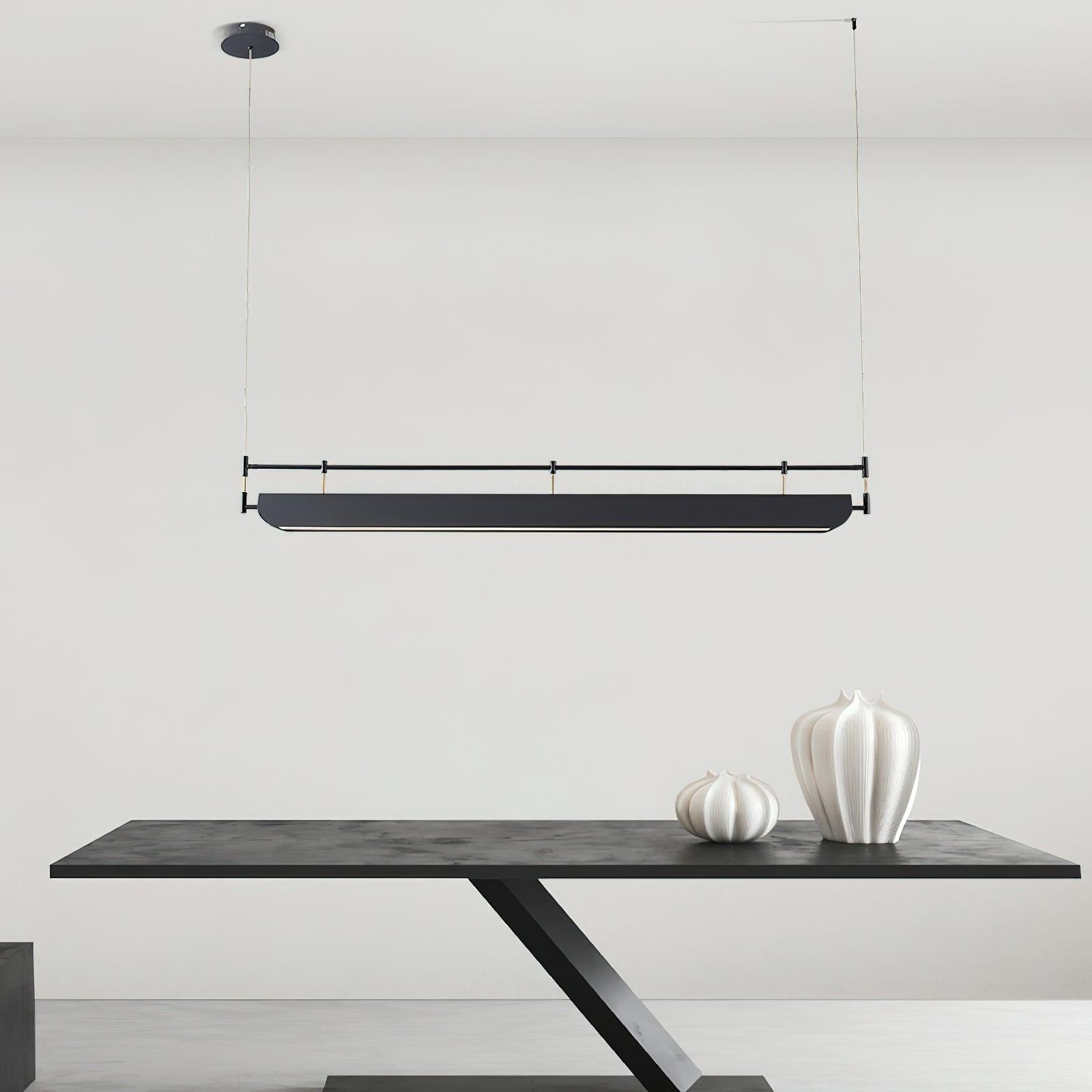 Lustra Chandelier Black Roof LED - Letslighting
