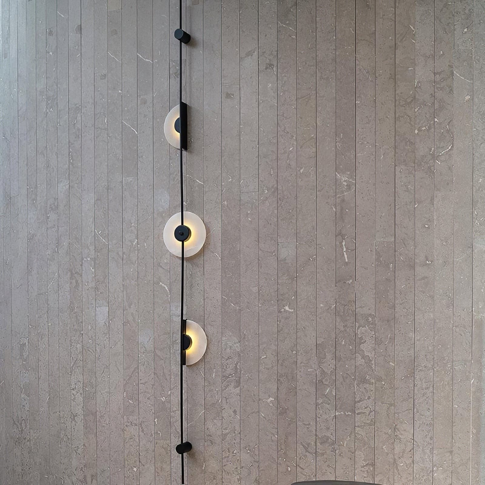 Slender Wall Lamp Alabaster Modern Minimalist - Letslighting