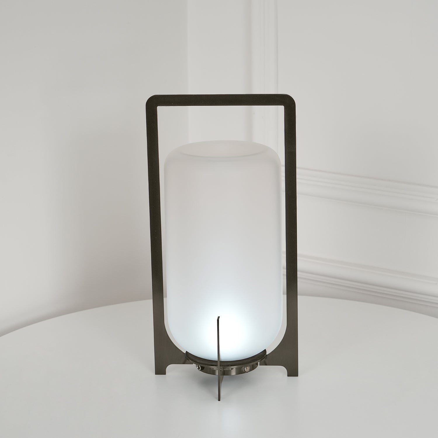 Luxis Steel Plastic Minimalist Table Lamp - Letslighting