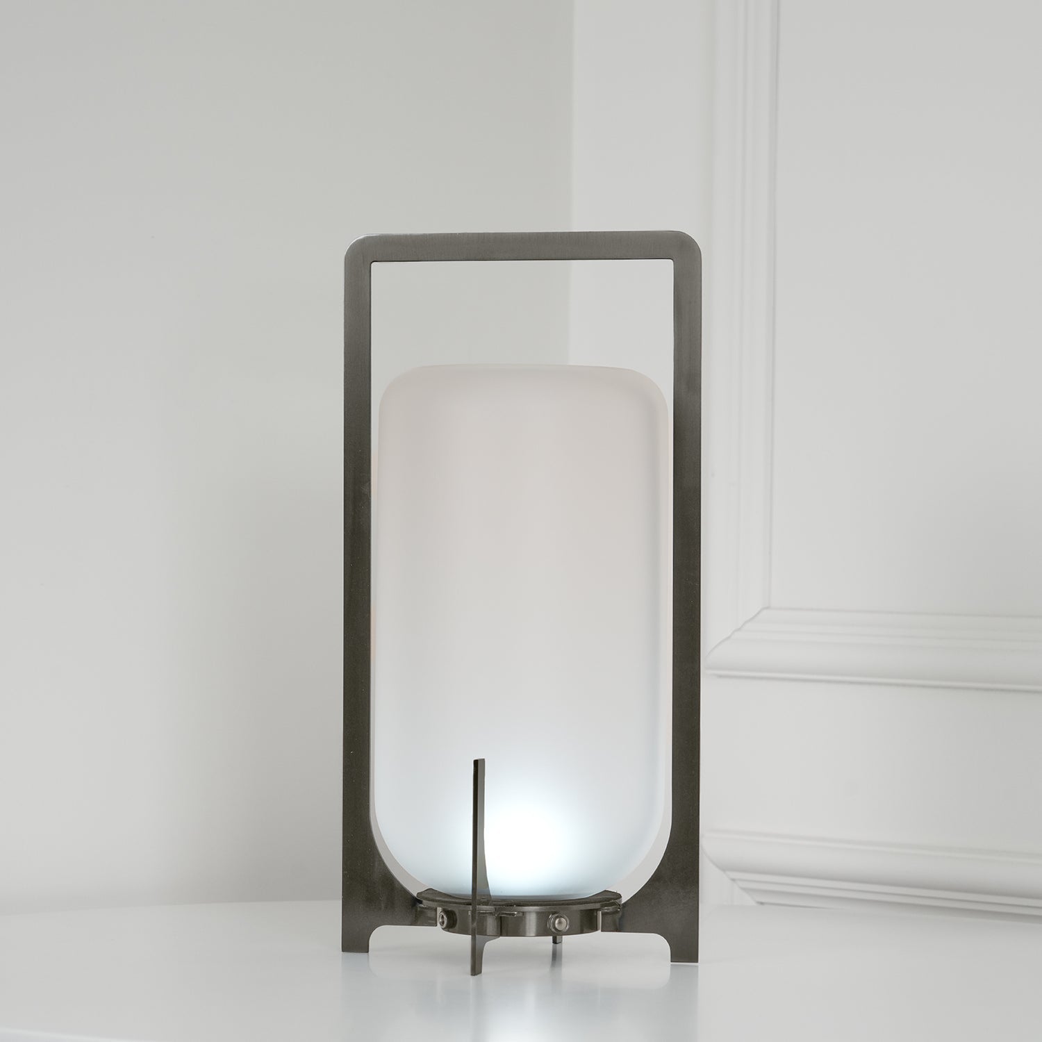 Luxis Steel Plastic Minimalist Table Lamp - Letslighting