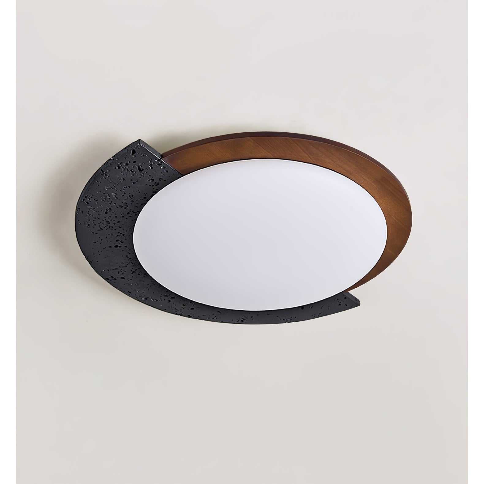 Ulvinor Asymmetrical Travertine Ceiling Light - Letslighting
