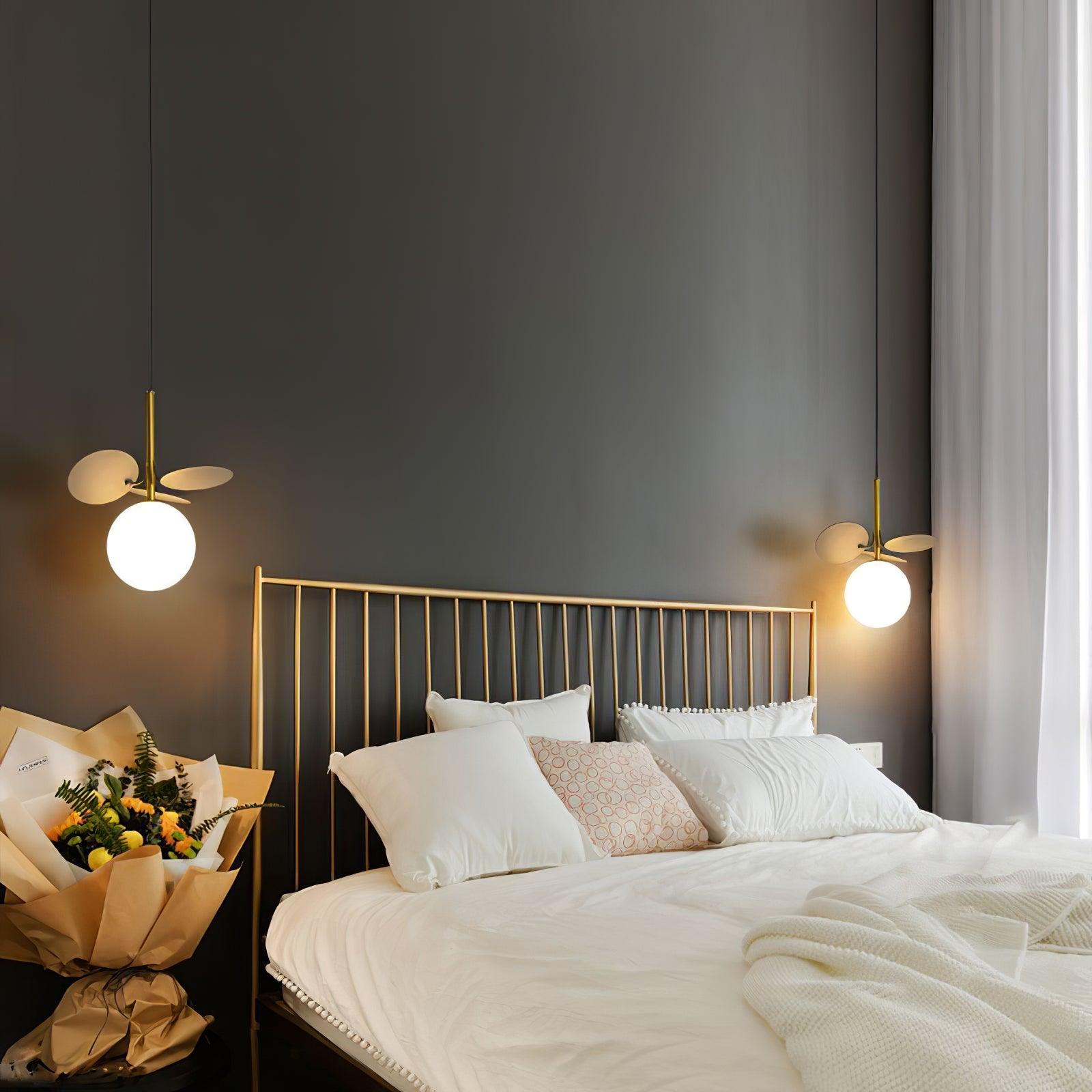 Ivphaus  Glass Pendant Light