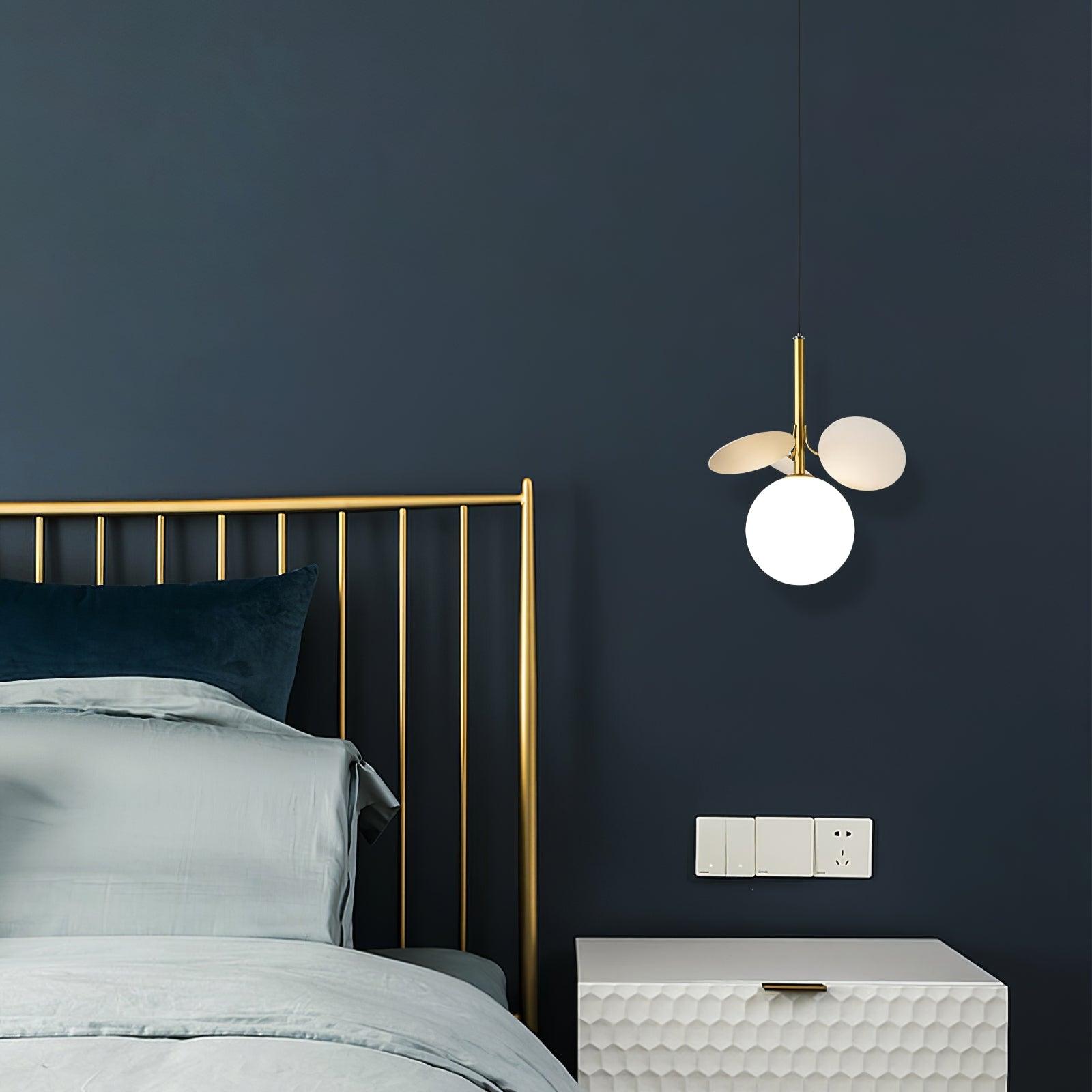 Ivphaus  Glass Pendant Light