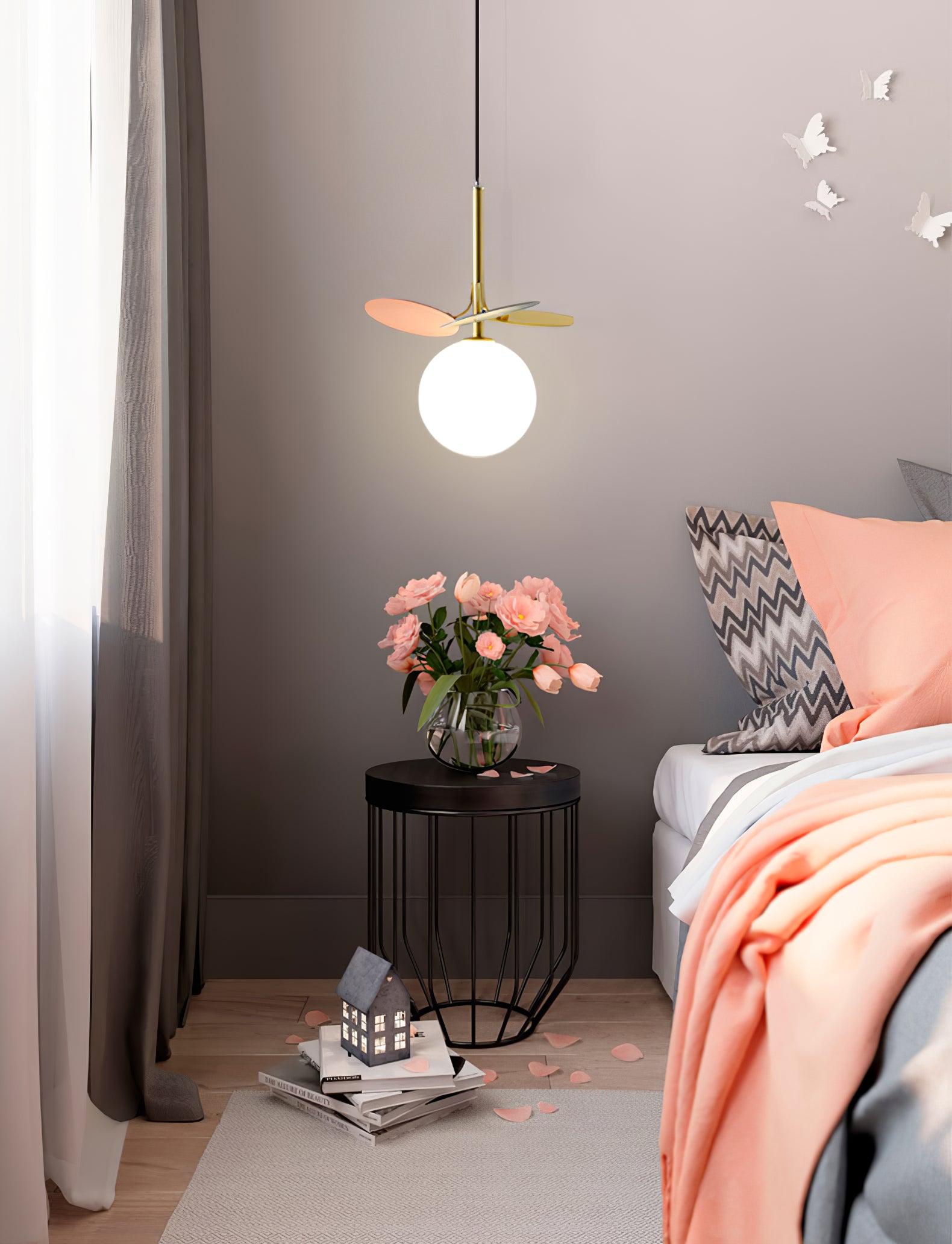 Ivphaus  Glass Pendant Light
