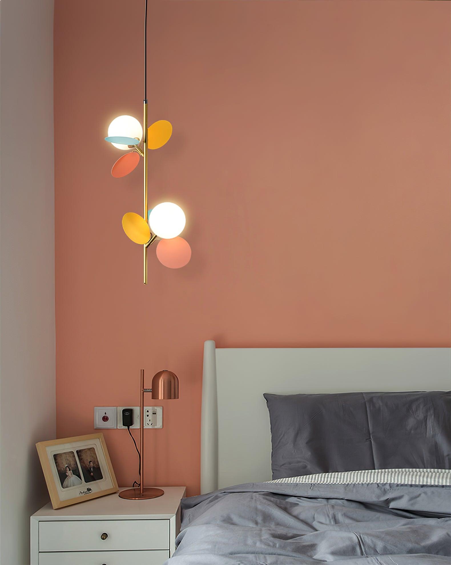 Ivphaus  Glass Pendant Light