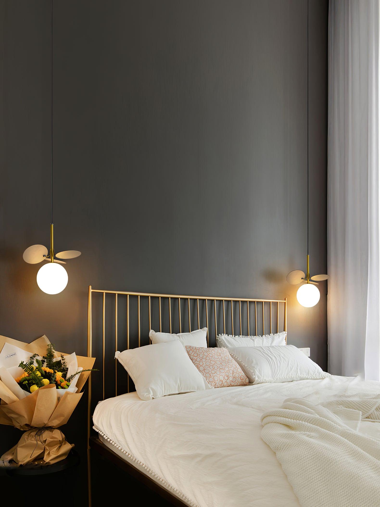 Ivphaus  Glass Pendant Light
