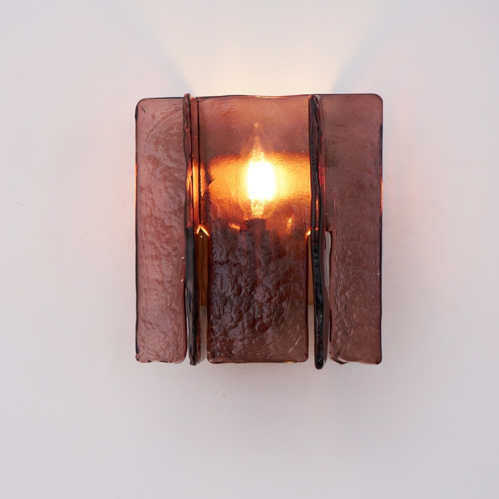 Lustra Wall Light Brass Glass Clear - Letslighting