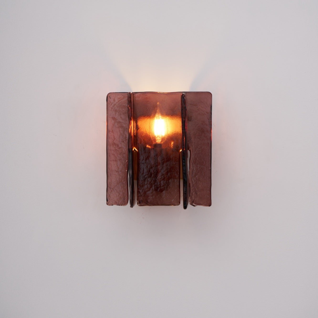 Lustra Wall Light Brass Glass Clear - Letslighting