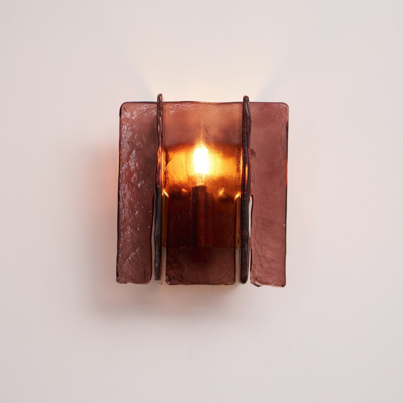 Lustra Wall Light Brass Glass Clear - Letslighting
