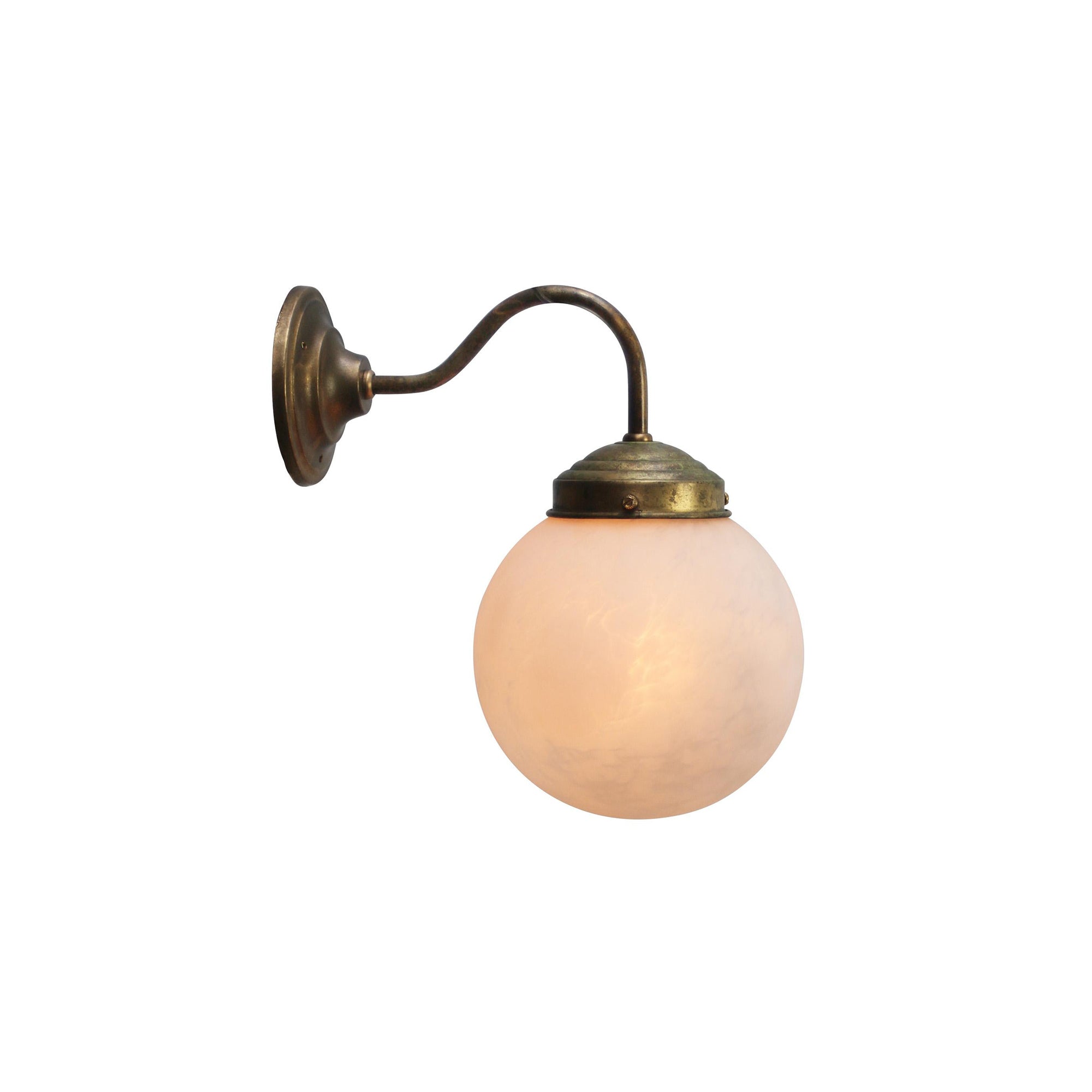 Rauduvyd Modern Minimalist Alabaster Wall Lamp - Letslighting