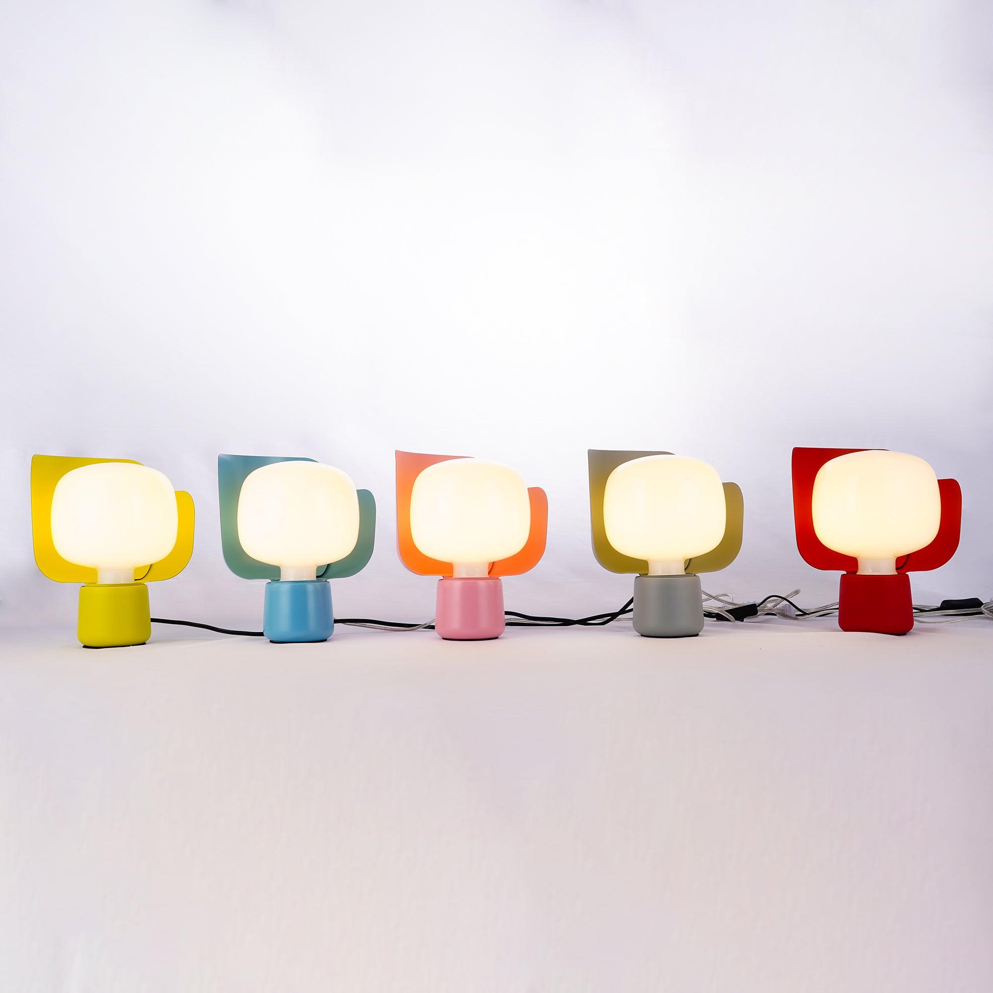 Zuri Plastic Minimalist Table Lamp - Letslighting