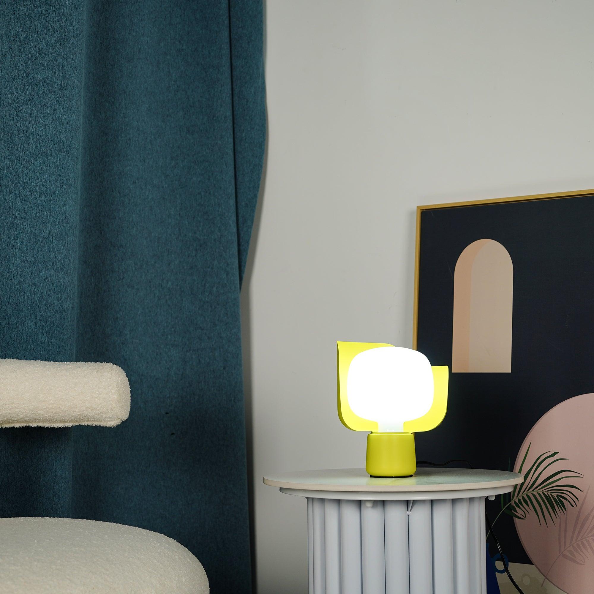 Zuri Plastic Minimalist Table Lamp - Letslighting