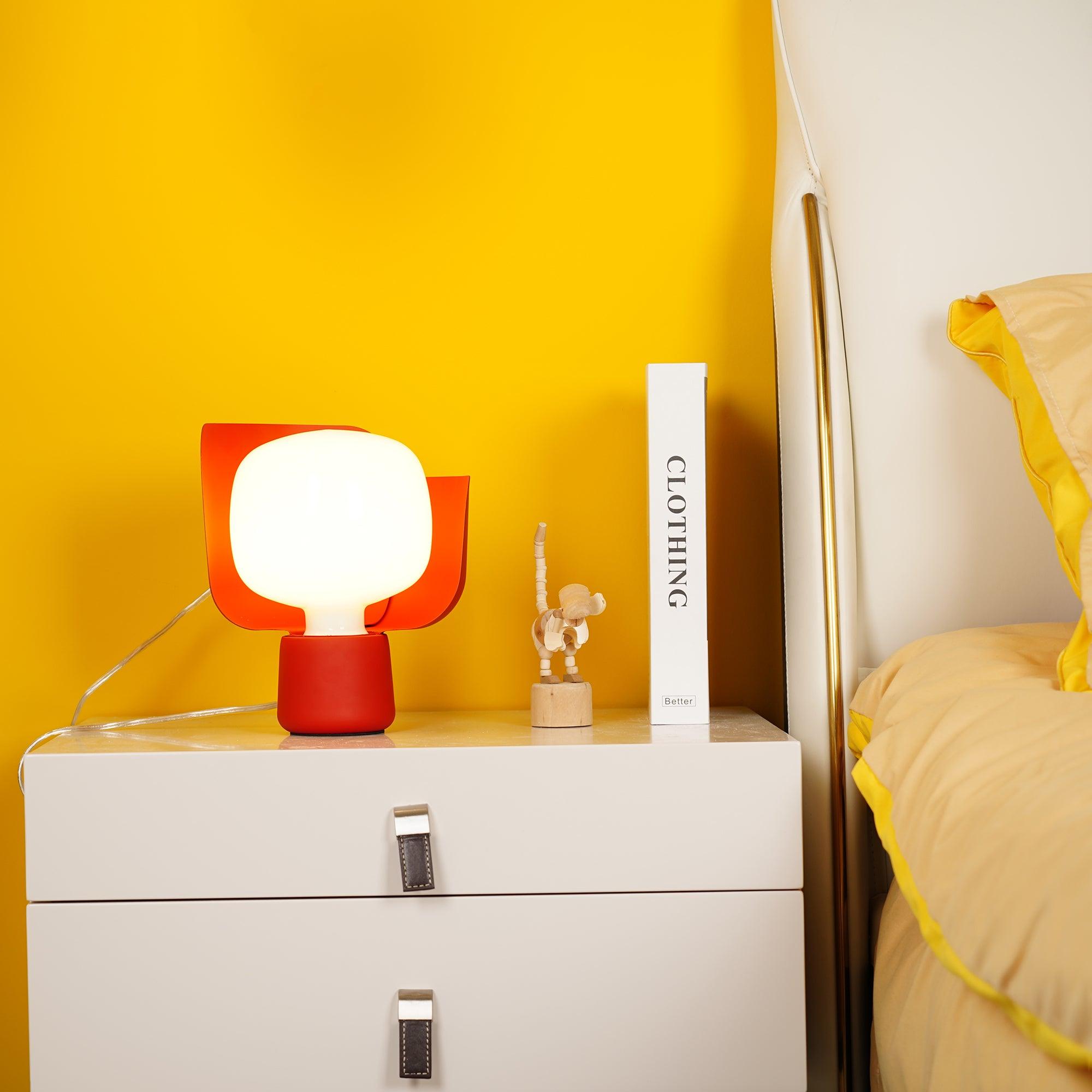 Zuri Plastic Minimalist Table Lamp - Letslighting