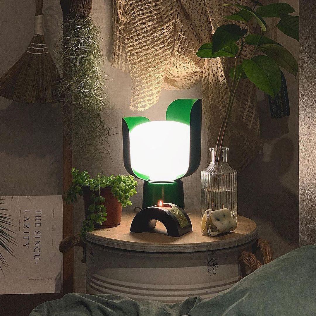 Zuri Plastic Minimalist Table Lamp - Letslighting