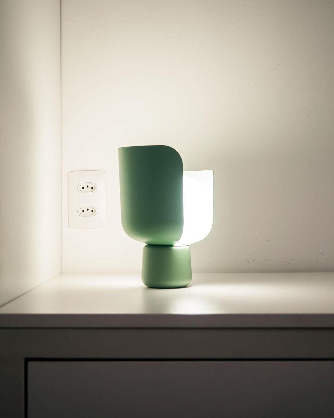 Zuri Plastic Minimalist Table Lamp - Letslighting