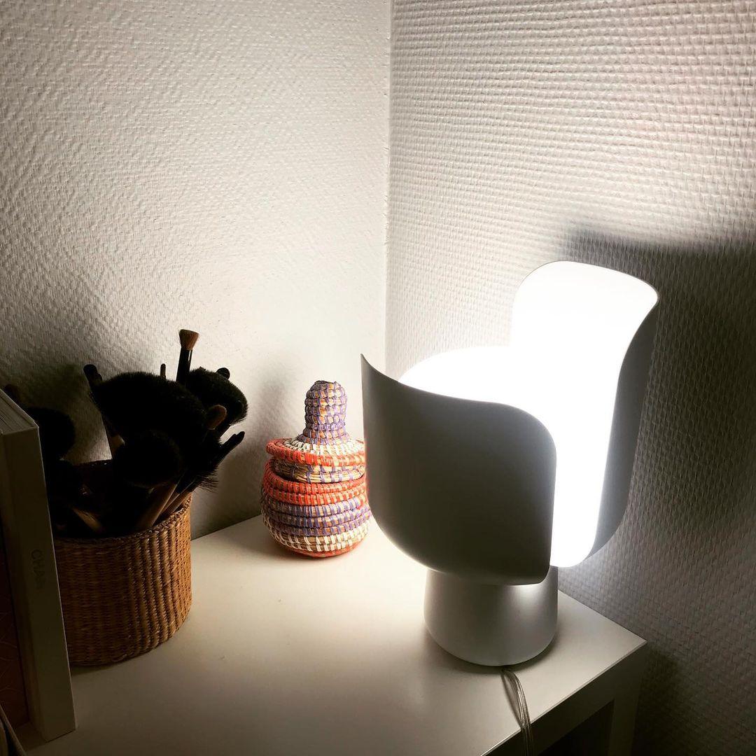 Zuri Plastic Minimalist Table Lamp - Letslighting