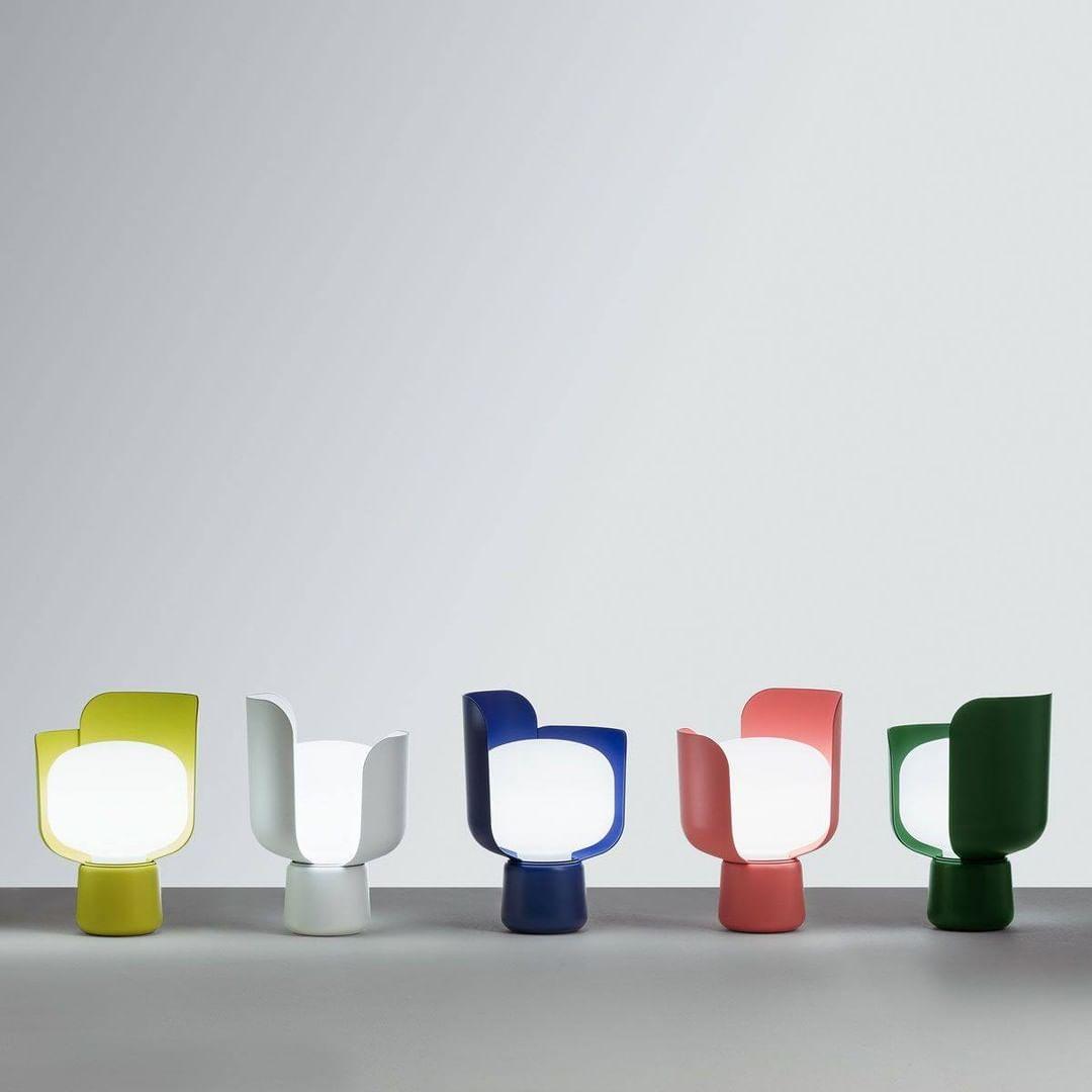 Zuri Plastic Minimalist Table Lamp - Letslighting