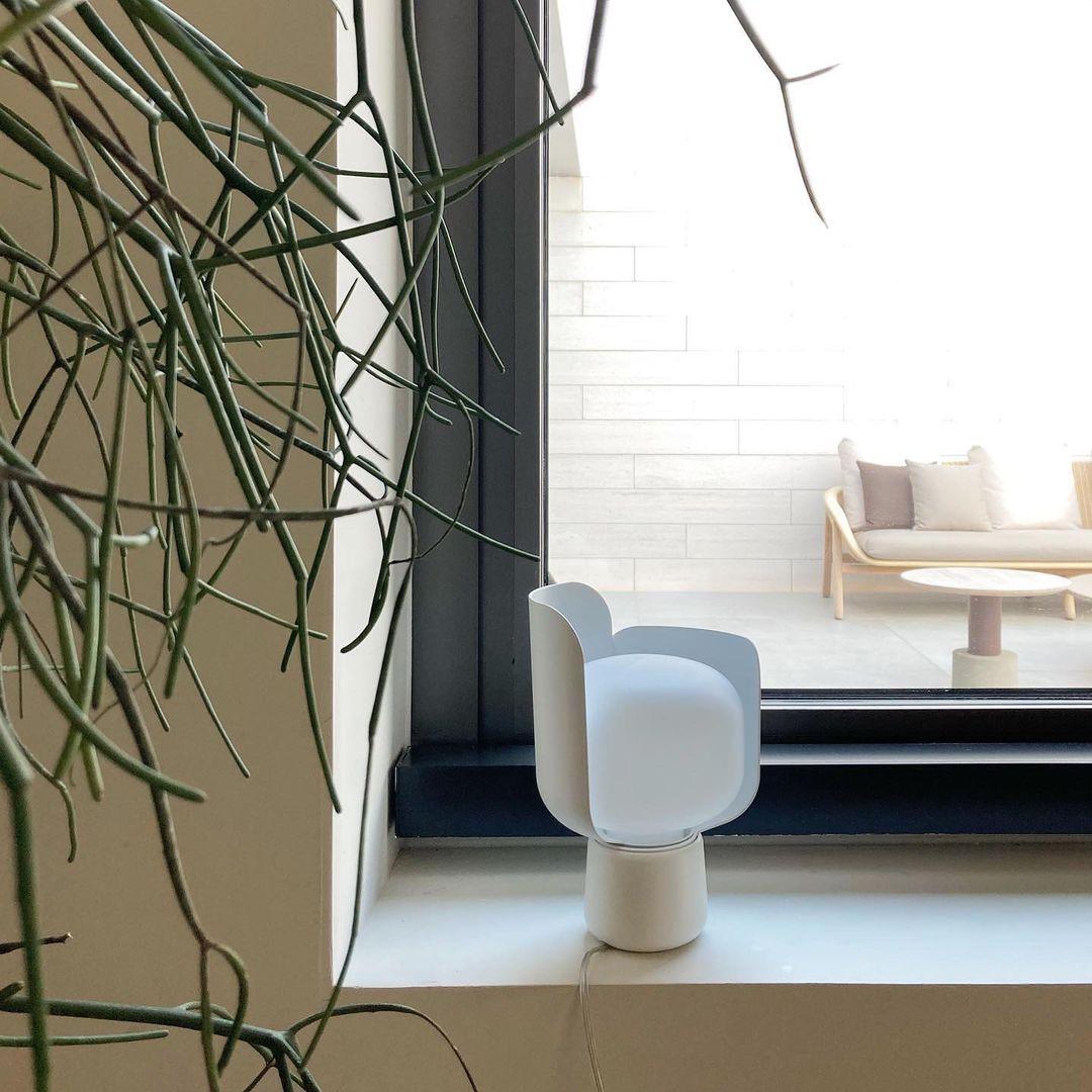 Zuri Plastic Minimalist Table Lamp - Letslighting