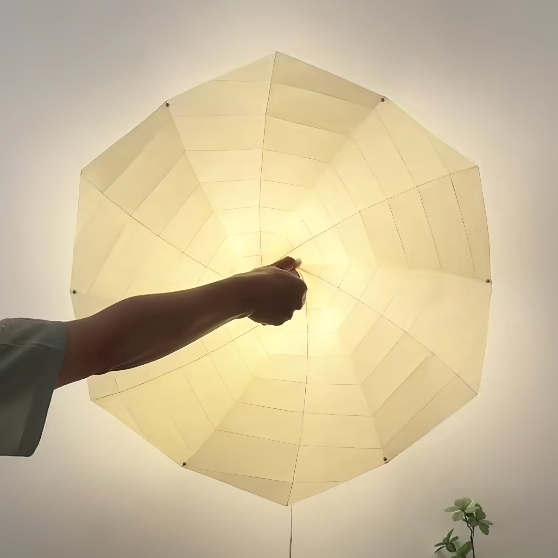 Vadorir Spiral Fabric Pendant Light - Letslighting