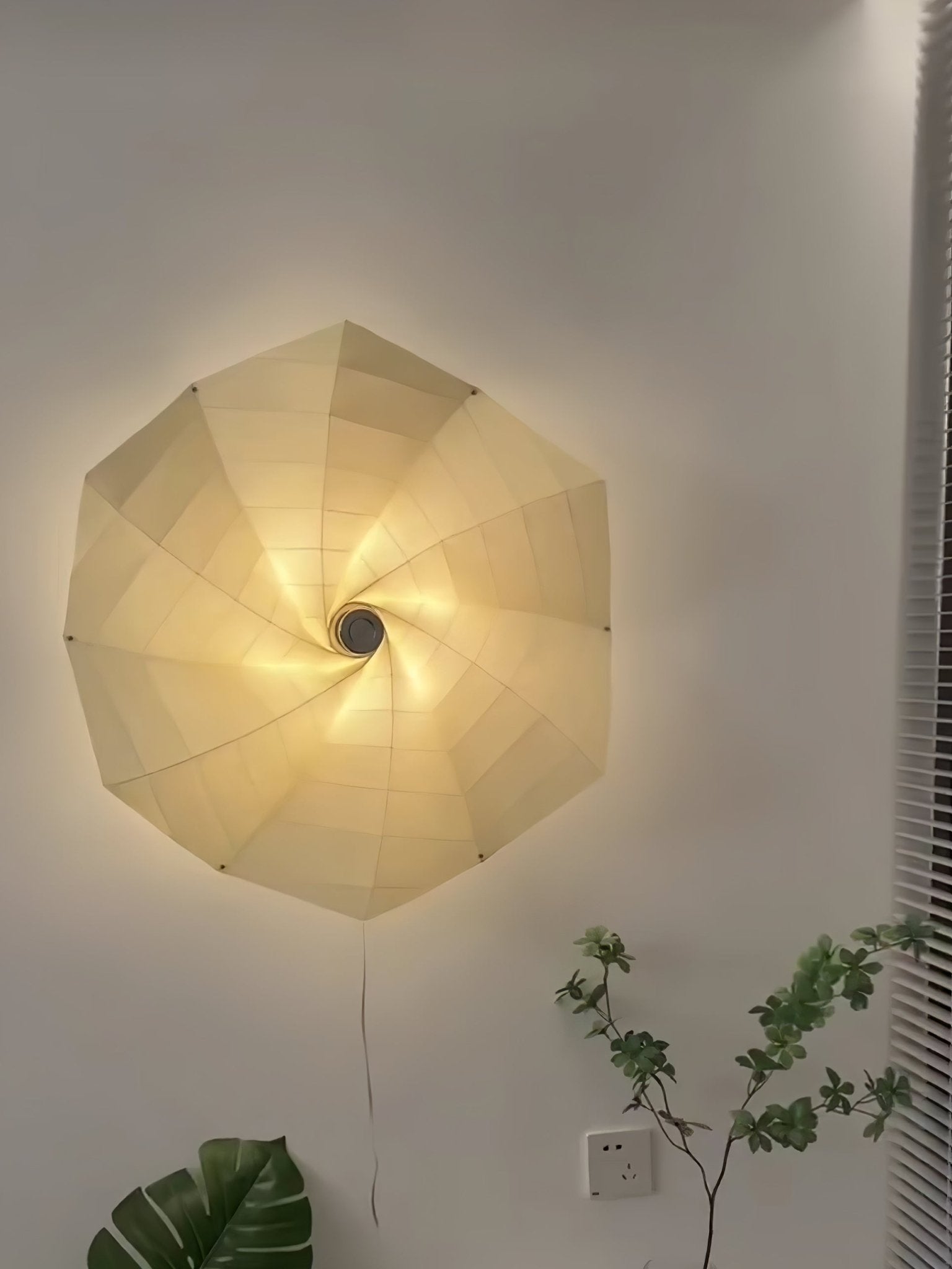 Vadorir Spiral Fabric Pendant Light - Letslighting