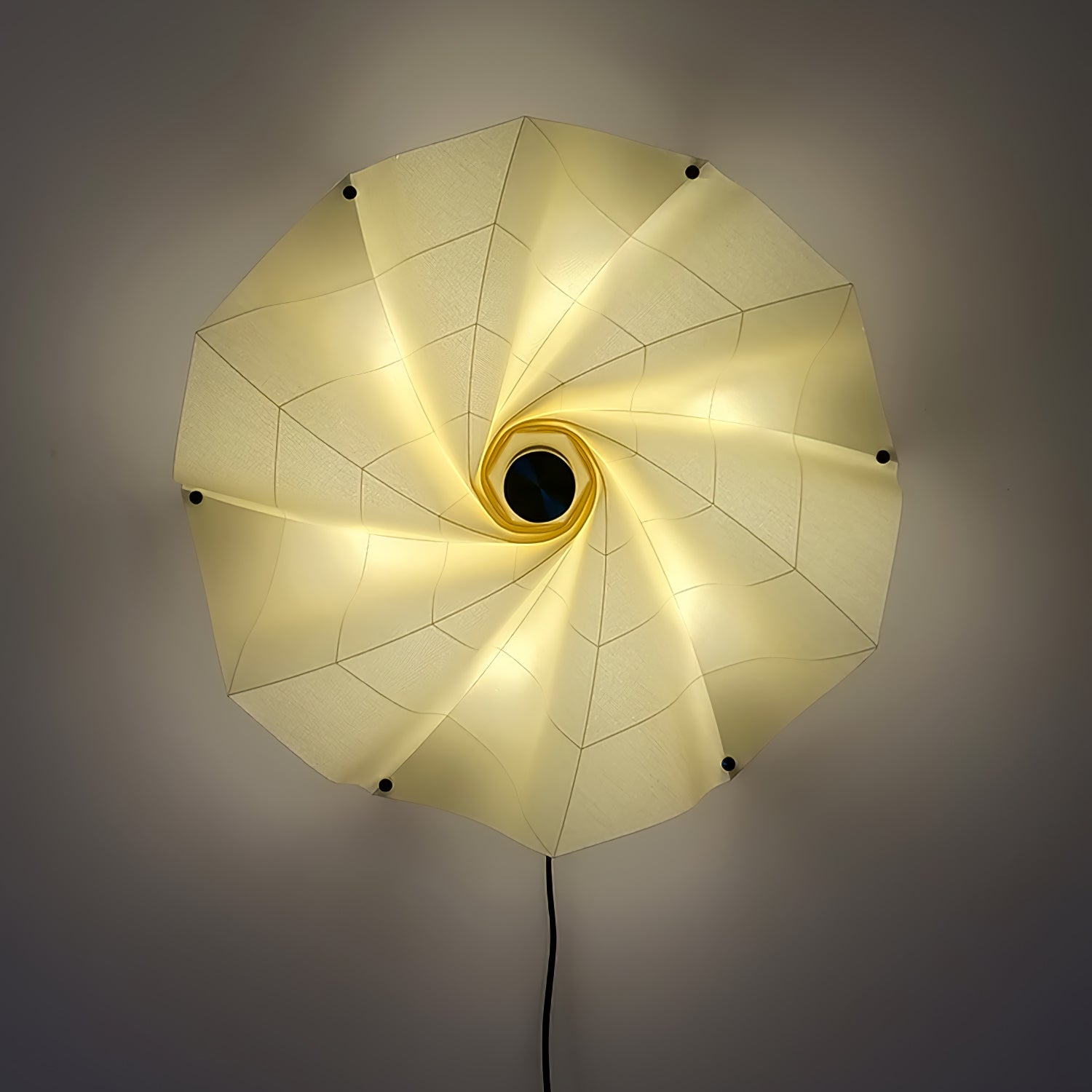 Vadorir Spiral Fabric Pendant Light - Letslighting