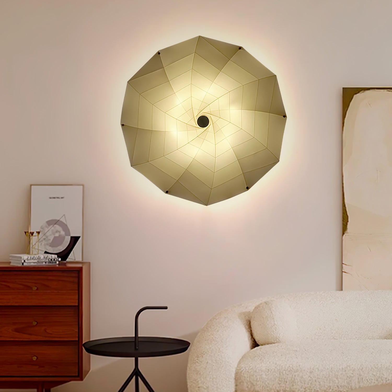 Vadorir Spiral Fabric Pendant Light - Letslighting