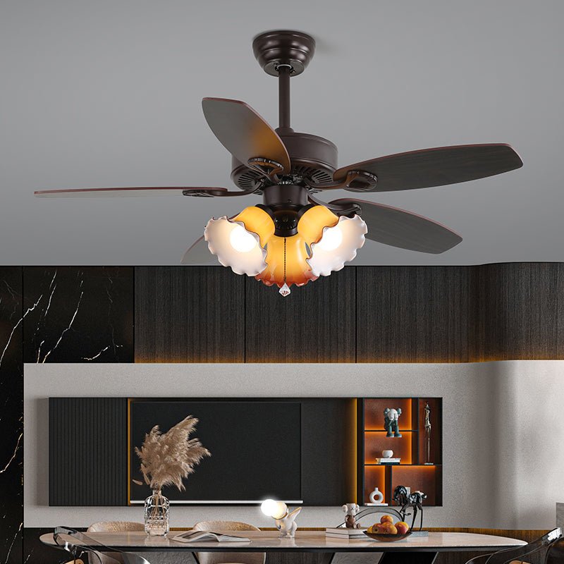 Elora Vintage Ceiling Fan Light - Letslighting