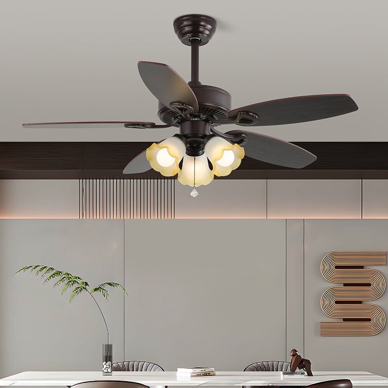 Elora Vintage Ceiling Fan Light - Letslighting