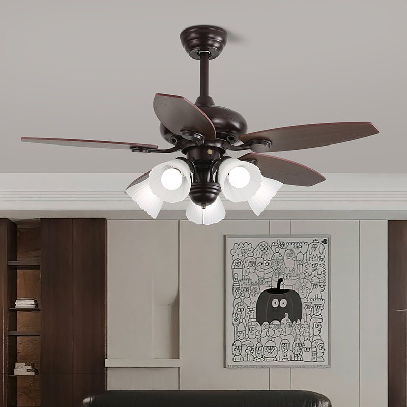 Elora Vintage Ceiling Fan Light - Letslighting