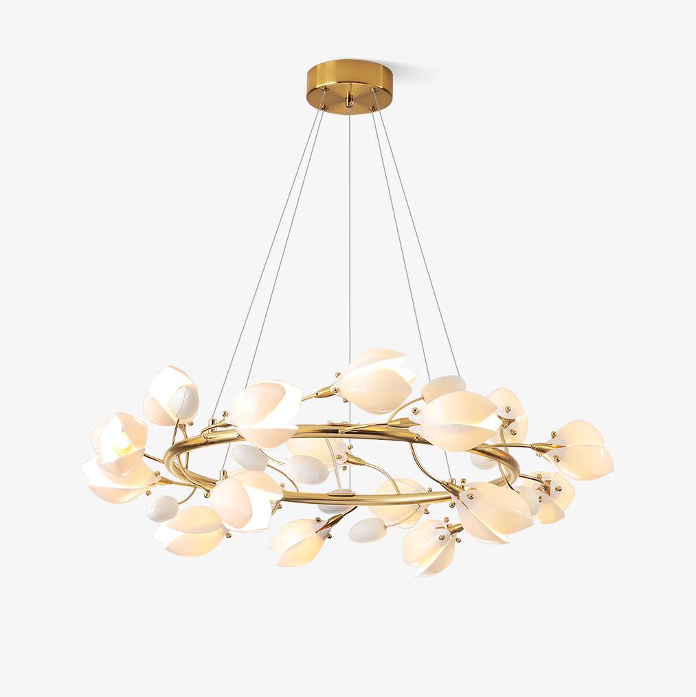 Porcelain Premium Elegance Ceramic Chandelier - Letslighting