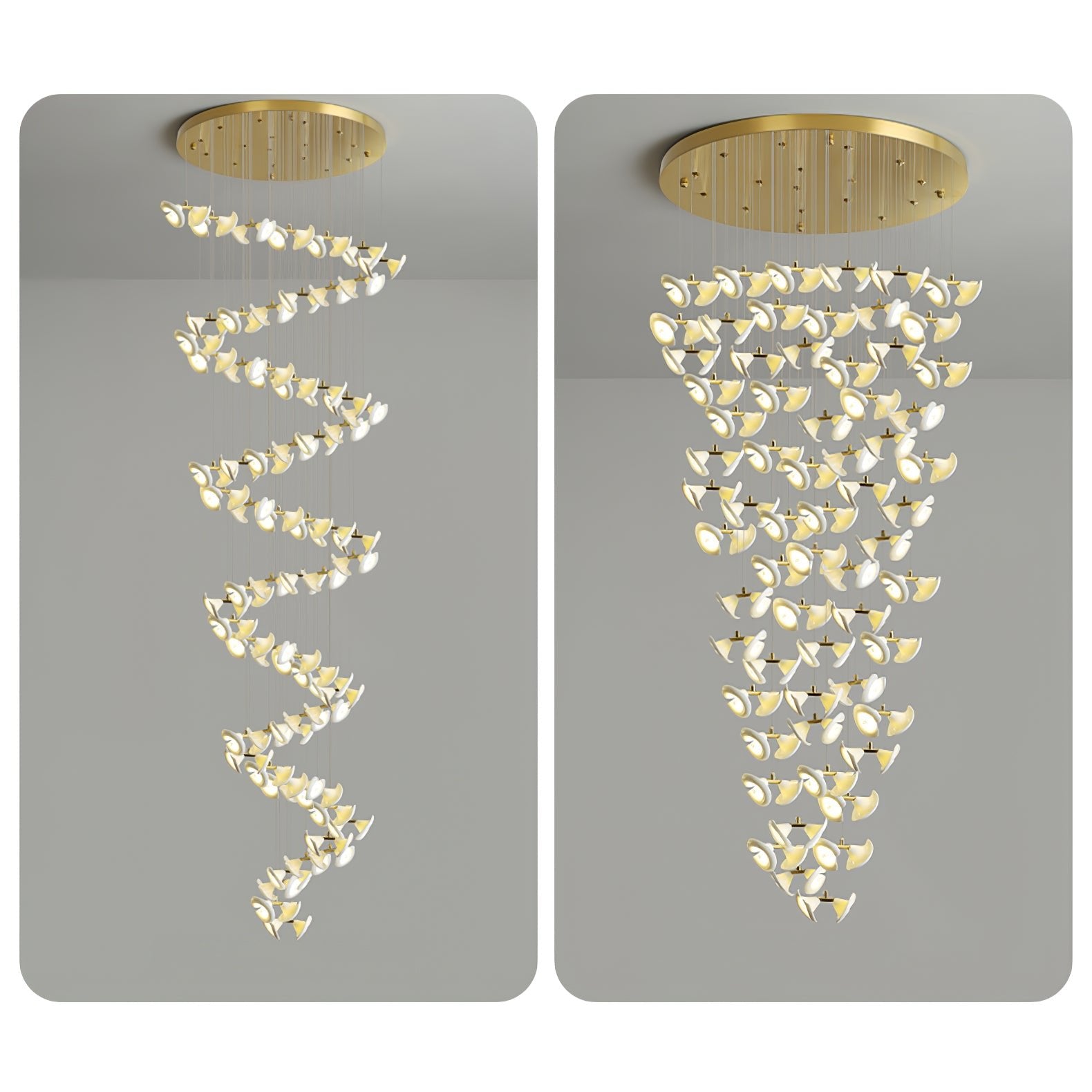 Ernoreth Art Deco Ceramic Chandelier - Letslighting