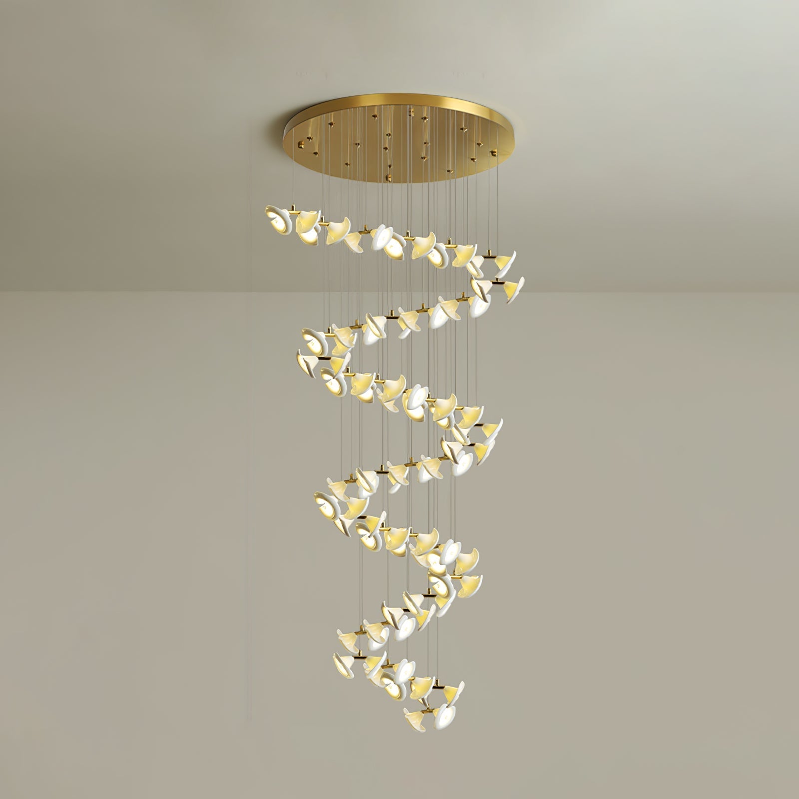 Ernoreth Art Deco Ceramic Chandelier - Letslighting