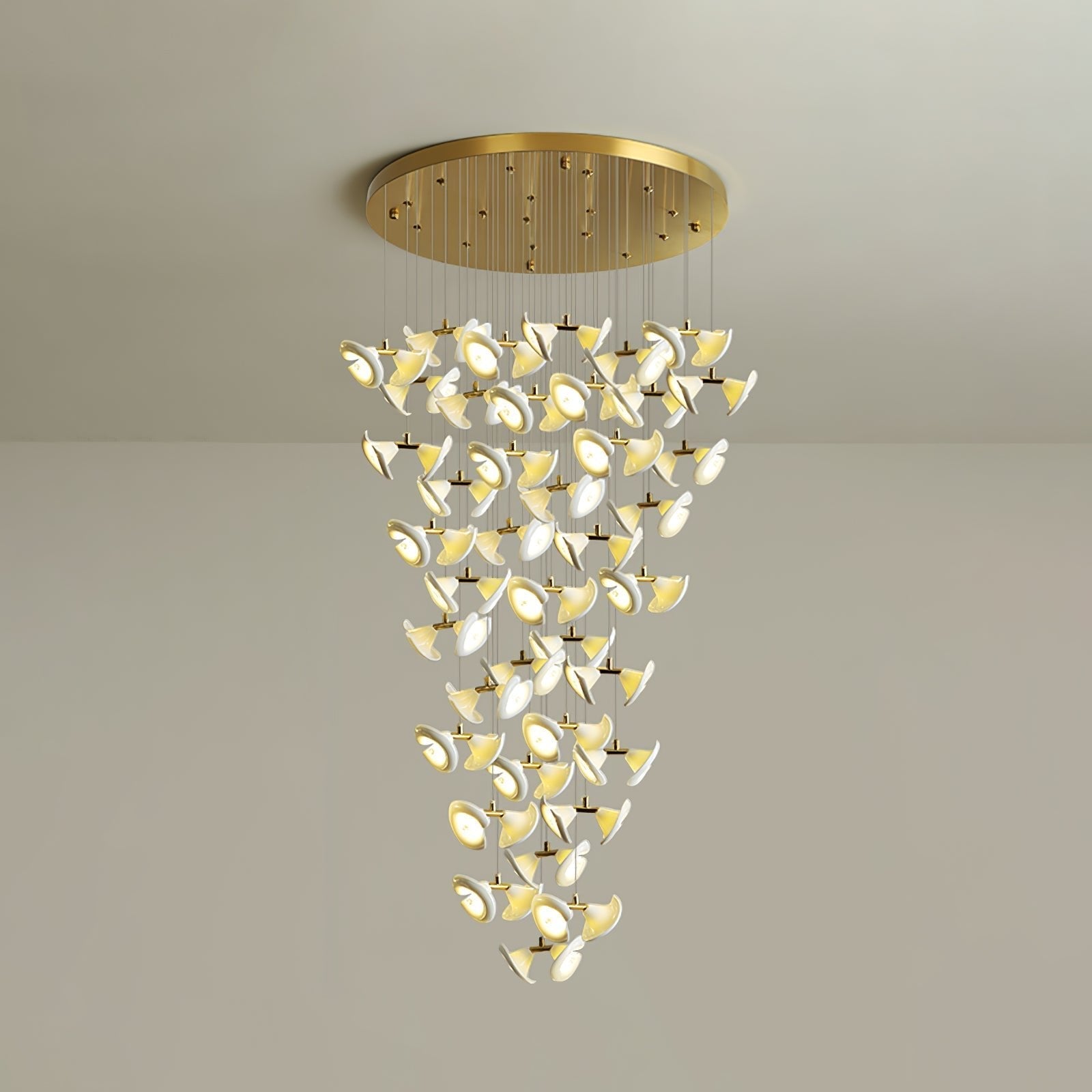 Ernoreth Art Deco Ceramic Chandelier - Letslighting