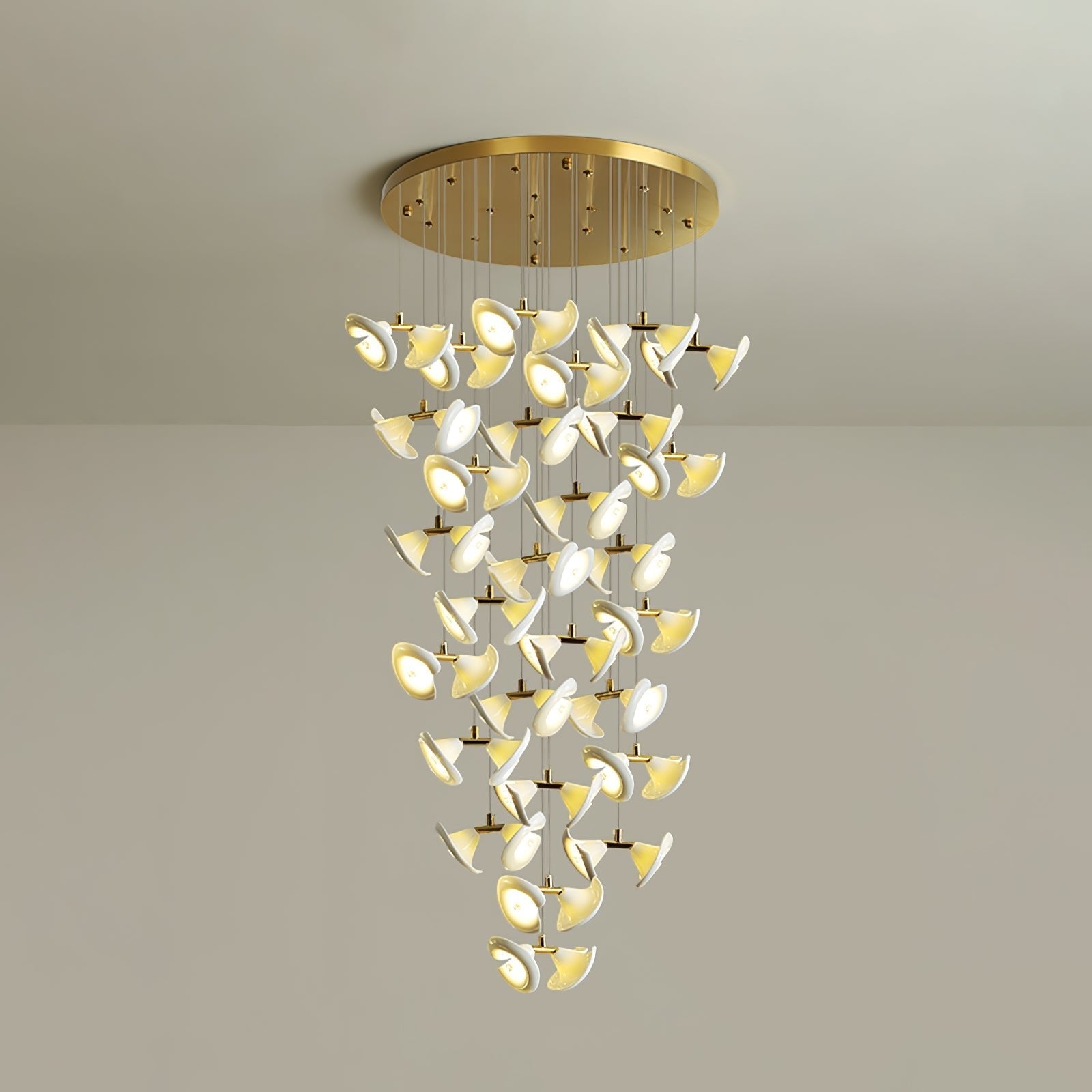 Ernoreth Art Deco Ceramic Chandelier - Letslighting